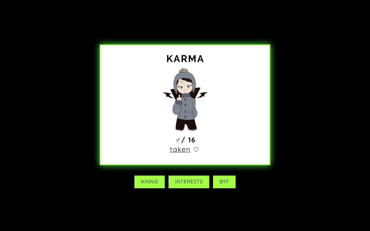 Carrd profile picture for @aka